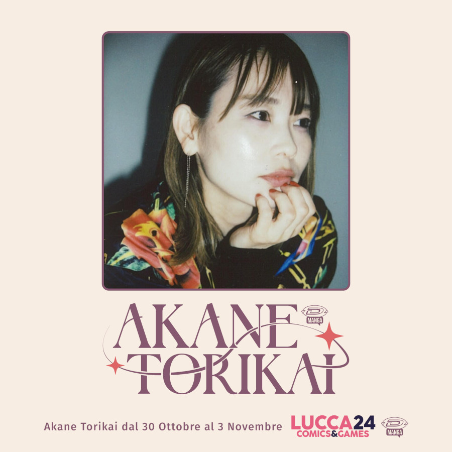 Lucca Comics 2024: Akane Torikai ospite di Dynit Manga Lucca Comics 2024: Akane Torikai ospite di Dynit Manga